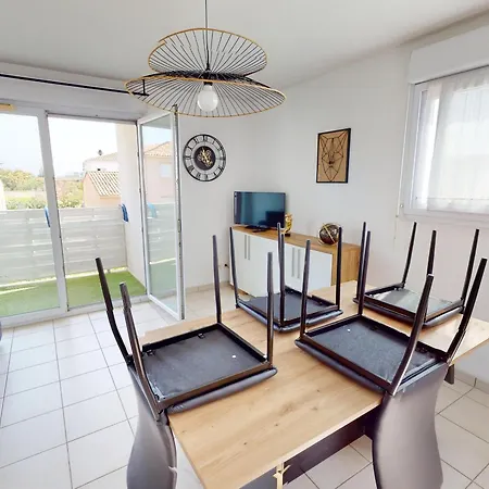 شقة De Charme Avec Piscine, Terrasse, Parking, Clim Et Wi-fi - A 10 Min Des Plages - Fr-1-785-2 فرونتينيان
